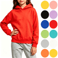 thumbnail image 1 of Nugftut Hoodies for Girls, Lightweight Long Sleeve Hooded Sweatshirts Cute Kids Sweatshirts Size 7-8, 1 of 8