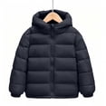 thumbnail image 1 of Nugftut Jackets for Kids Pocket Warm Puffer Jackets Quilted Zip-Up Winter Coat Size 5 Years, 1 of 7