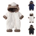 thumbnail image 1 of Nugftut Onesies for Kids Cute Bear Ears Warm Jumpsuit Fashion Unisex Jackets Size 12-18 Months, 1 of 9