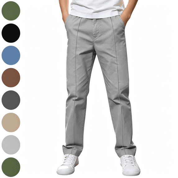 Nugftut Pants for Boys Dressy Pants Straight Fit Pants Versatile Dress Casual Pants School Formal Daily Occasions Sizes 5-6