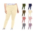 thumbnail image 1 of Nugftut Plus Size Leggings for Women High Waist Yoga Pants Control,High Rise Slim Fit Pants,Yoga Bottoms for Women, 1 of 7