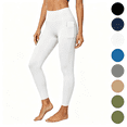 thumbnail image 1 of Nugftut Womens Yoga Pants with Pockets Stretch Workout Pant Soft Gentle Compression, 1 of 7