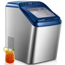 FREE VILLAGE Nugget Ice Maker Countertop, Pebble with Soft Chewy