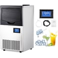 thumbnail image 1 of Nugget Ice Maker Machine, 140 lbs/Day Chewable Crushed Ice Maker with 22 lbs Storage, Self-Cleaning, Fast Ice Production, Stainless Steel Under Counter Ice Machine for Home, Bar, Restaurant, 1 of 6