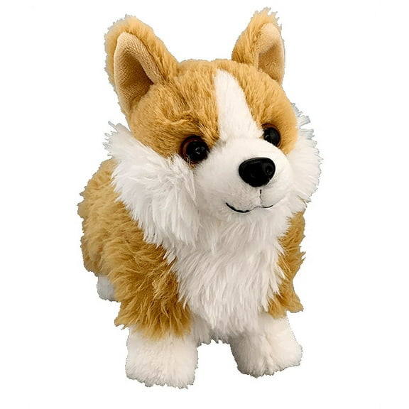 Nugget The Corgi 8 inch Plush Stuffed Dog, Small Breed Companion