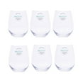 thumbnail image 1 of Nuglass 19oz Tritan Stemless Wine Glass, 6-Pack, 1 of 14