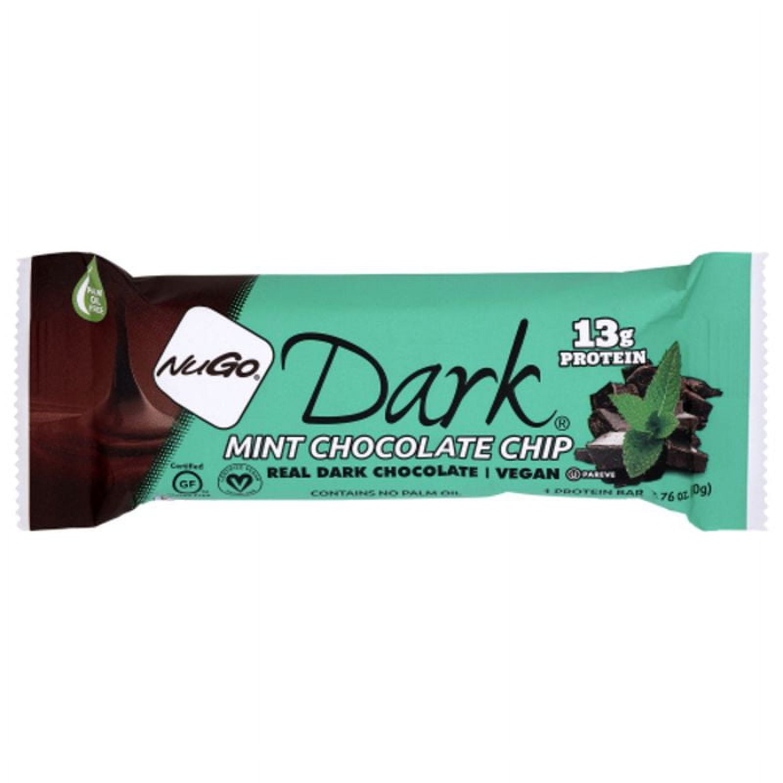Nugo Dark Mint Chocolate Chip Protein Bar 1.76 oz