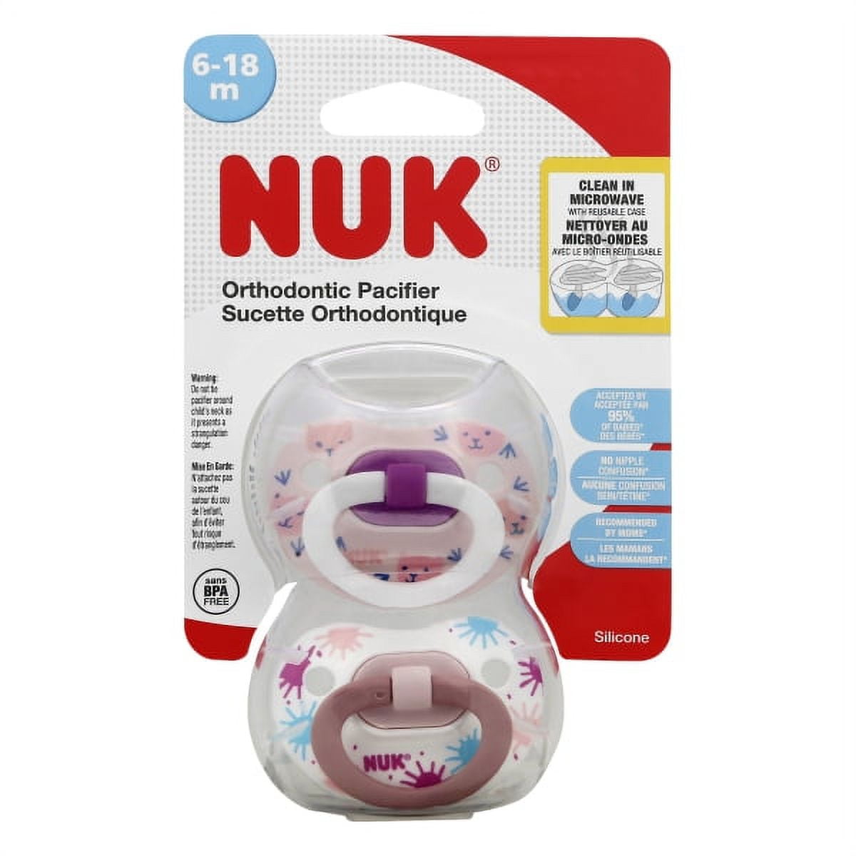 Nuk Baby Pacifier 618 Months Fashion