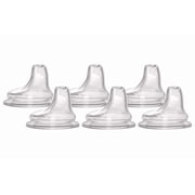 Nuk Clear Replacement Spouts - 6 PACK Clear