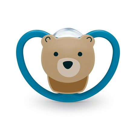 Nuk Pacifier Space 0-6 Months 2pk Kt