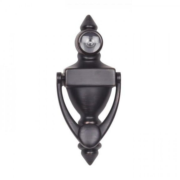 Nuk3y 5-1/2" High Knocker w/180 Degree UL Viewer