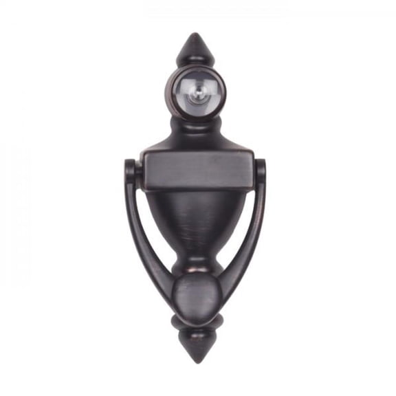 Nuk3y 5-1/2" High Knocker w/180 Degree UL Viewer