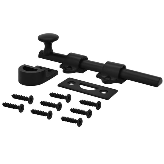 Nuk3y Heavy Duty Solid Brass Dutch Door Surface Bolt 6 inch