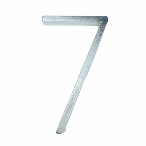 Nuk3y Modern 5" Floating House Number