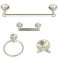 thumbnail image 1 of Nuk3y Vista 4-Piece Bathroom Hardware Accessory Set with 24" Towel Bar, 1 of 18