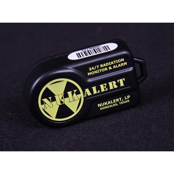 NukAlert Personal Alarm Radiation Monitor, Portable Geiger Counter, Nuclear Radiation Detector, 10-Year Battery