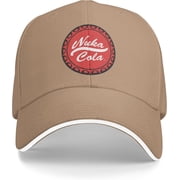 Nuka Drink Cola Baseball Cap for Men Women Adjustable Dad Hat Trucker Cap Sun Hats