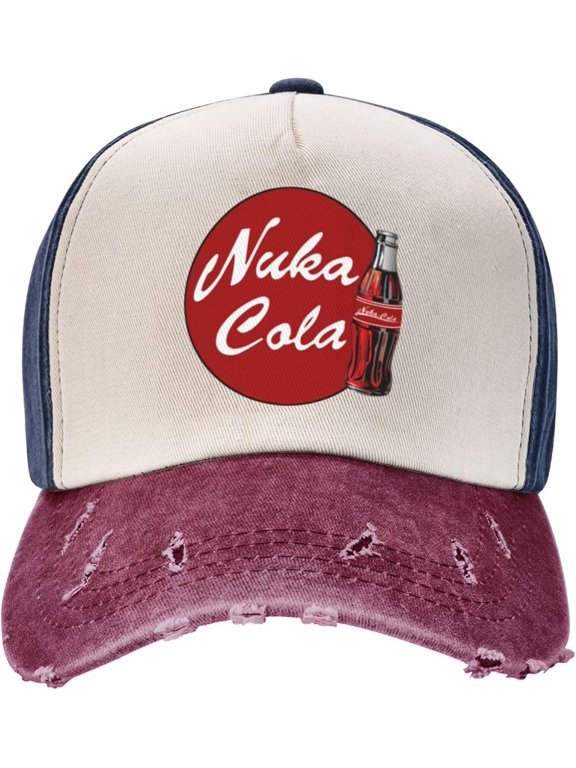 Nuka Drink Cola Baseball Cap for Men Women Adjustable Dad Hat Trucker Cap Sun Hats