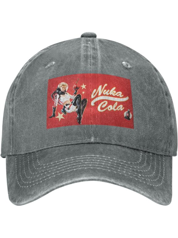Nuka Drink Cola Baseball Cap for Men Women Adjustable Dad Hat Trucker Cap Sun Hats