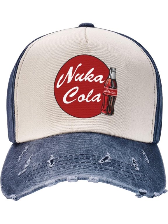 Nuka Drink Cola Baseball Cap for Men Women Adjustable Dad Hat Trucker Cap Sun Hats