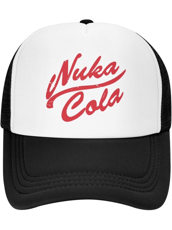Nuka Drinks Cola Baseball Cap Unisex Outdoor Snapback Summer Casquette Mesh Trucker Hats Adjustable Truck Caps