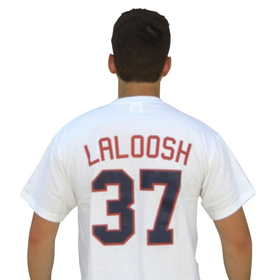 Nuke LaLoosh #37 Jersey T-Shirt Baseball Movie Tim Robbins Costume Uniform Gift