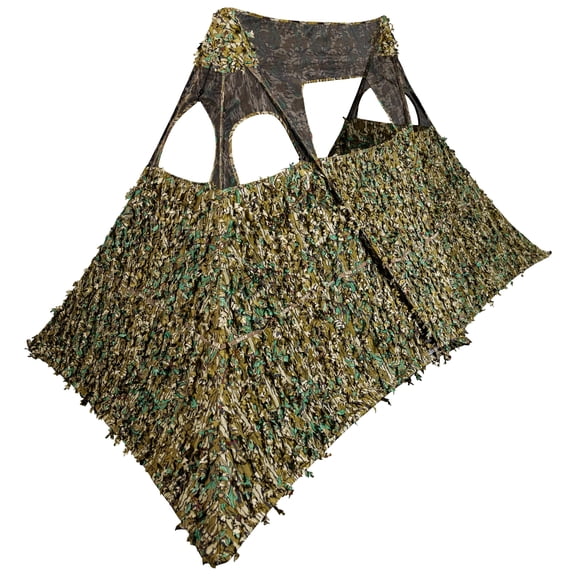 Nukem Grab & Go Hunting Ground Blind Double Up System - Mossy Oak Greenleaf 3D Leafy - Lightweight & Portable - Provides Maximum Concealment (Regular)
