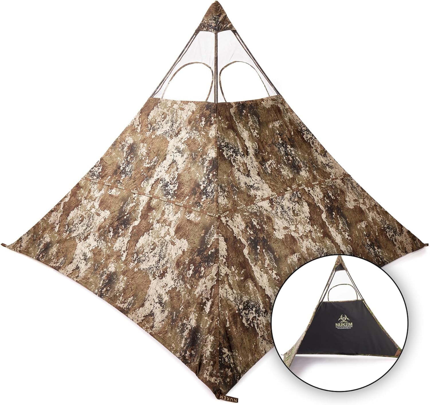 Nukem Grab and Go XL Hunting Blind, TrueTimber Strata
