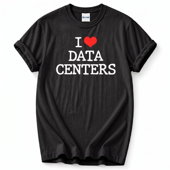 Nukes I Love Data Centers T-Shirt – Technology Humor – Gift for IT Professionals