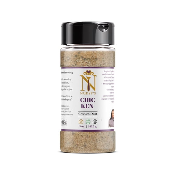 Nuksy's Gourmet Chicken Dust 5.5 oz All-Purpose Seasoning, Gluten Free