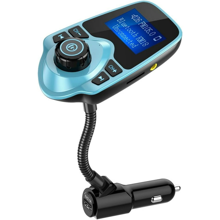 Nulaxy Bluetooth Car FM Transmitter Audio Adapter Receiver Wireless Hands Free Car Kit W 1.44 inch Display (F-Green) Nulaxy Bluetooth Car FM Transmitter Audio Adapter Receiver Wireless Hands Free Car Kit W 1.44 inch Display (F-Green)