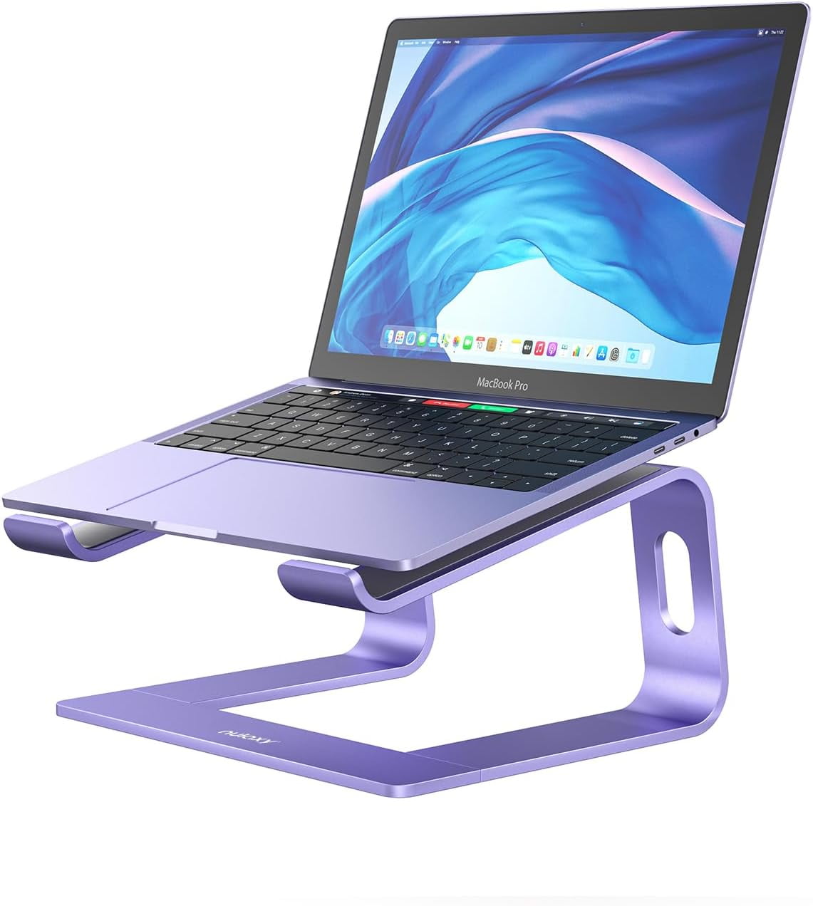 Nulaxy Laptop Stand, Ergonomic Aluminum Laptop Mount Computer Stand for