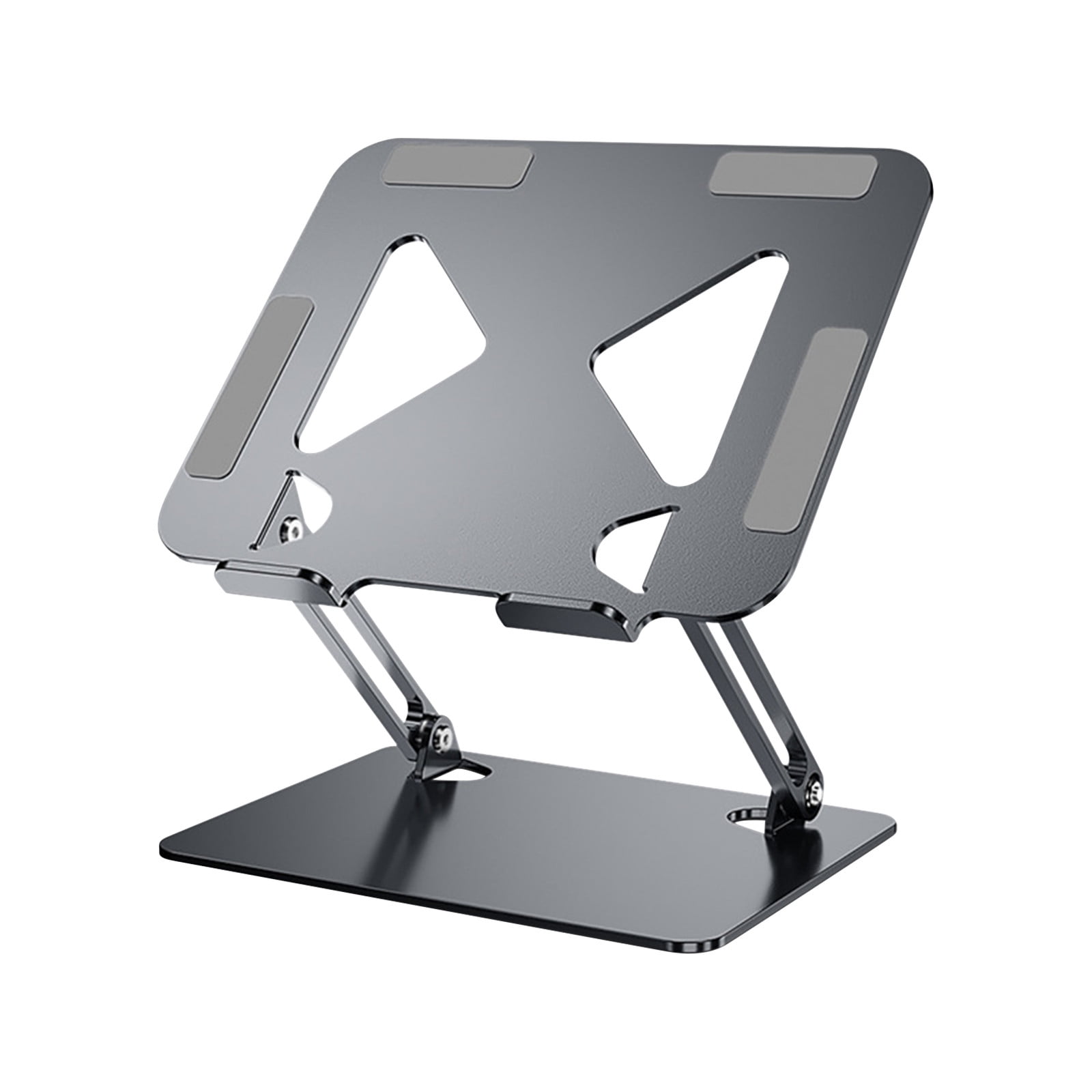 Nulaxy Telescopic 360 Rotating Laptop Stand for Desk Adjustable Height Swivel Pull Out Design Ergonomic Laptop Riser Standing Desk Converter Fits Laptops Computer macbook