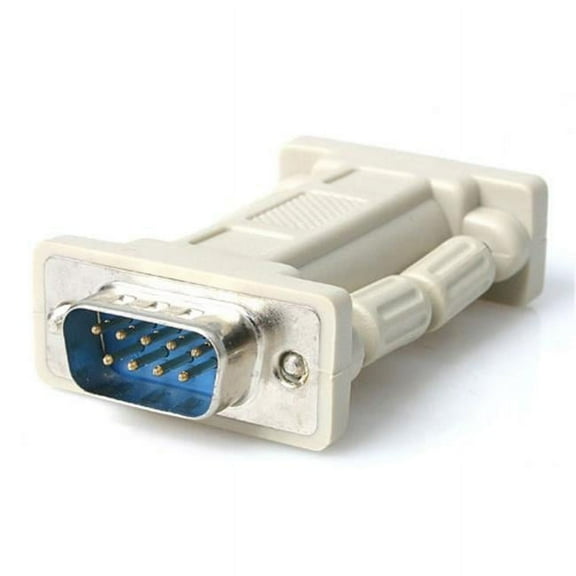Null modem adapter - DB-9 M - DB-9 F