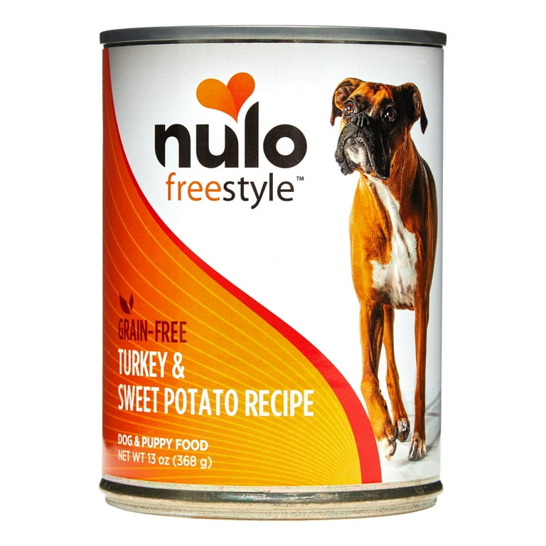 Nulo Freestyle Grain Free Turkey Sweet Potato Wet Dog Food 13 Oz Case of 12