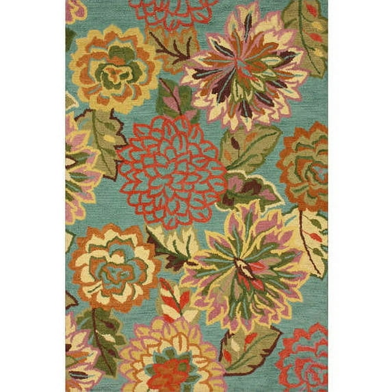 Nuloom 7' 6 x 9' 6 Hand Tufted Angelo Area Rug in Light Blue