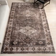 thumbnail image 1 of nuLOOM Blessing SplashGuard Machine Washable Area Rug, 9' 6" x 13' 6", Blessing Dark Brown, 1 of 11