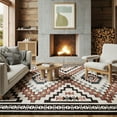thumbnail image 1 of nuLOOM Calli SplashGuard Southwestern Machine Washable Area Rug, 9' x 12', Calli Beige, 1 of 10