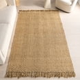 thumbnail image 1 of Nuloom Cosima Farmhouse Solid Area Rug, 5' x 8', Cosima Natural, 1 of 9