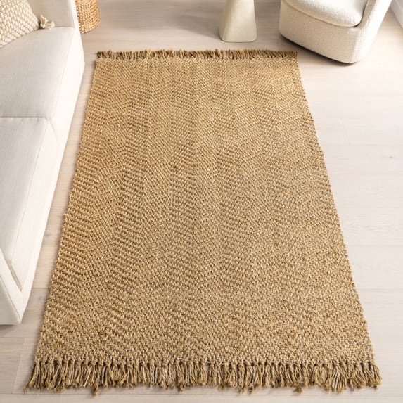 Nuloom Cosima Farmhouse Solid Area Rug, 5' x 8', Cosima Natural