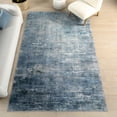 thumbnail image 1 of nuLOOM Ellison SplashGuard Modern Abstract Machine Washable Area Rug, 2' 6" x 8', Runner, Ellison Blue, 1 of 11