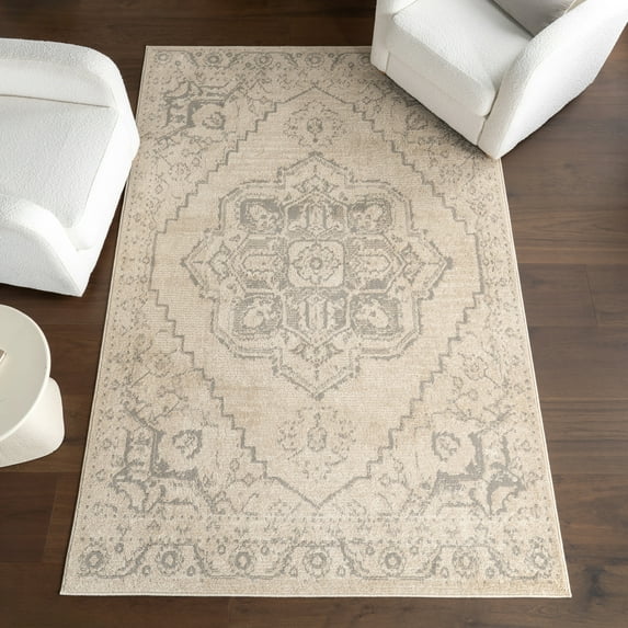 Nuloom Fable Traditional Vintage Area Rug, 2' 6" x 8', Runner, Fable Beige