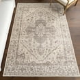 thumbnail image 1 of nuLOOM Green Haven Collection Aylani Recycled Cotton Machine Washable Area Rug, 4' x 6', Aylani Taupe, 1 of 10