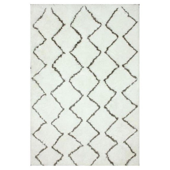 Nuloom HJMRC2A-2608 Hand Tufted Corinth Rug, Natural - 2 ft. 6 in. x 8 ft.