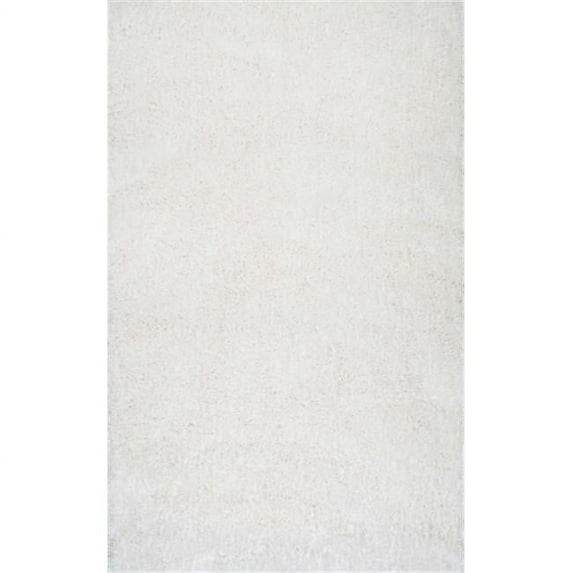 Nuloom HJVIV1F-508 Hand Tufted Dusk Rug, Ivory - 5 ft. x 8 ft.