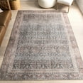 thumbnail image 1 of Nuloom Hillstone Collection Traditional Vintage Medallion Area Rug, 10' x 13', Elfrieda Blue, 1 of 7