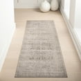 thumbnail image 1 of Nuloom Hillstone Collection Traditional Vintage Medallion Area Rug, 2' 8" x 8', Runner, Giorgina Grey, 1 of 7