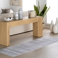 thumbnail image 1 of nuLOOM Juni Southwestern SplashGuard Machine Washable Area Rug, 2' 6" x 6', Runner, Juni Grey, 1 of 11