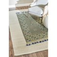 thumbnail image 1 of Nuloom MAAN05A-609 Hand Knotted Forrest Rug, Green - 6 ft. x 9 ft., 1 of 1