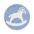 thumbnail image 1 of Nuloom MTCR01B-505R Hand Tufted Rocking Horse Rug, Baby Blue - 5 ft., 1 of 1